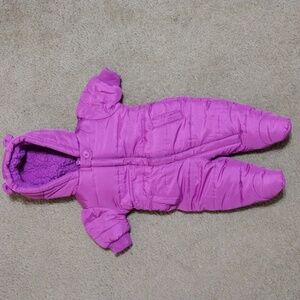 Children's Place Baby Winter Jacket/Snowsuit with attachable gloves
